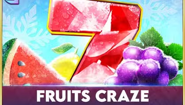 Logotipo del juego Fruits Craze para Perú