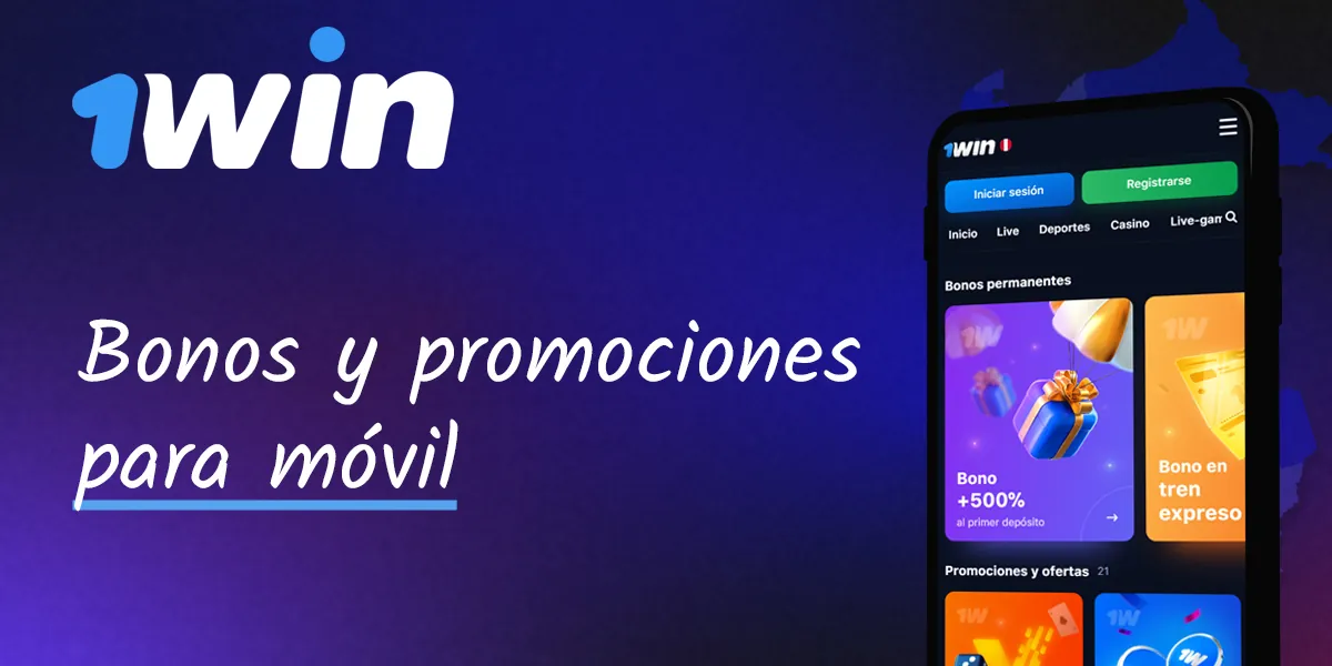 1Win para móvil bono