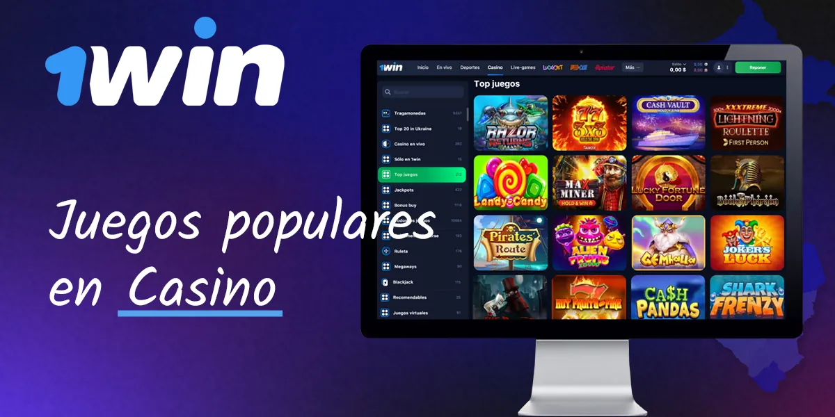 Lista de los juegos más populares en la sección