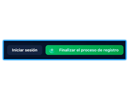 Botón de inicio de sesión y 1win registration