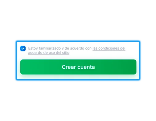 Confirmar creación de cuenta