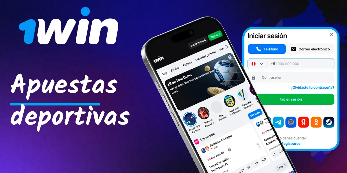 Apuestas deportivas en tu cuenta.